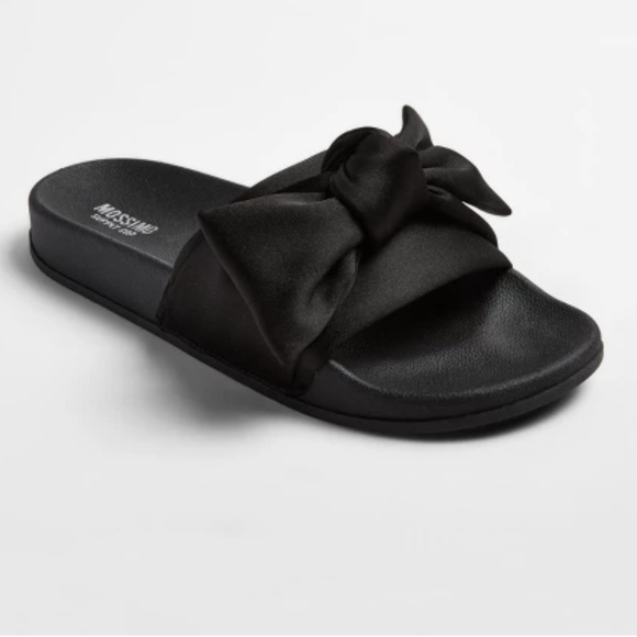 SALE "1 for $14 OR 2 for $25" black slides-sz 8 - Picture 2 of 4